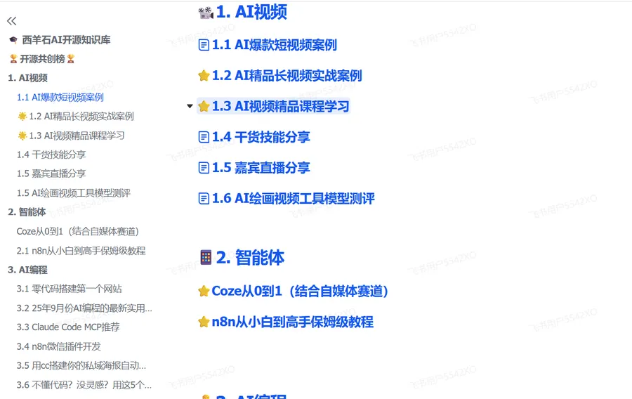 西羊石AI开源知识库封面